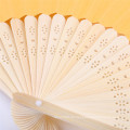 FQ Marke Sommer Werbegeschenk tragbare benutzerdefinierte gedruckt Falten Logo Bambus Hand Fan